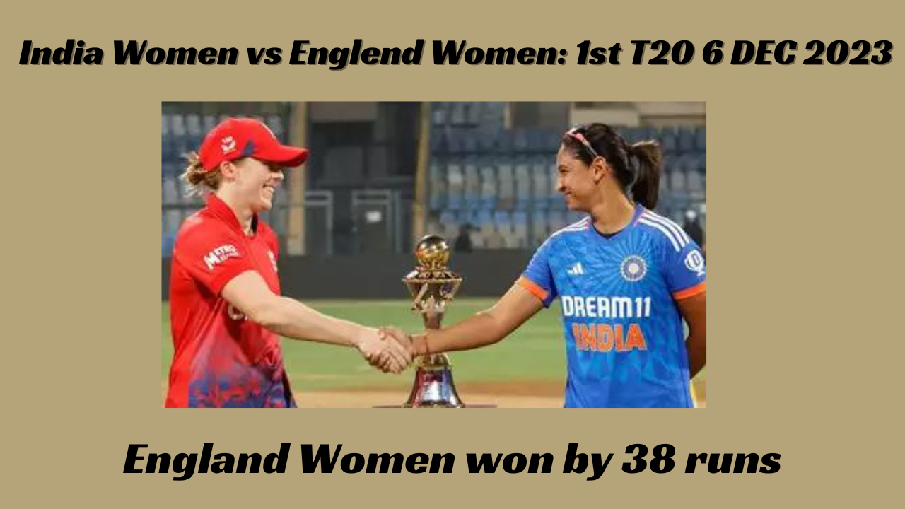 India Women vs Englend Women